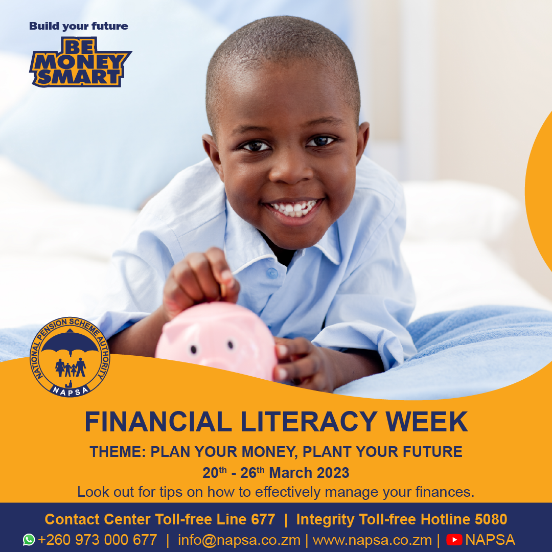 ITS FINANCIAL LITERACY WEEK PLAN YOUR MONEY. PLANT YOUR FUTURE