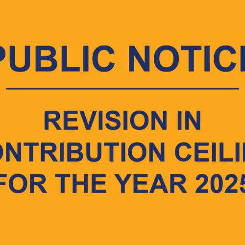 NAPSA - Public_Notice - Revision in Contrubution Ceiling. - 2025 - web - V01